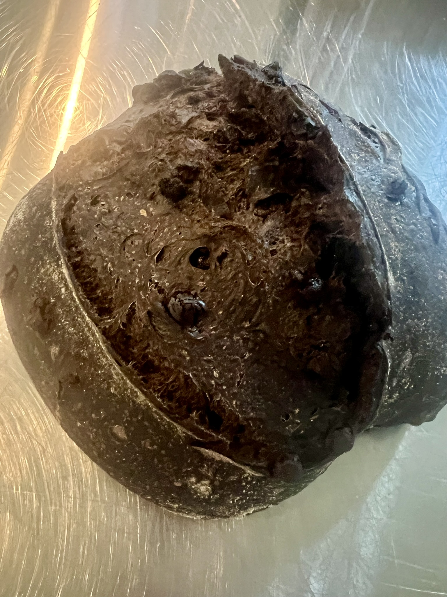 Double chocolate chip sourdough loaf